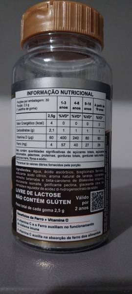 Bioviton Gummy Ferro + Vitamina C Laranja 30 Gomas Unilife Imagem de Bioviton Gummy Ferro + Vitamina C Laranja 30 Gomas Unilife