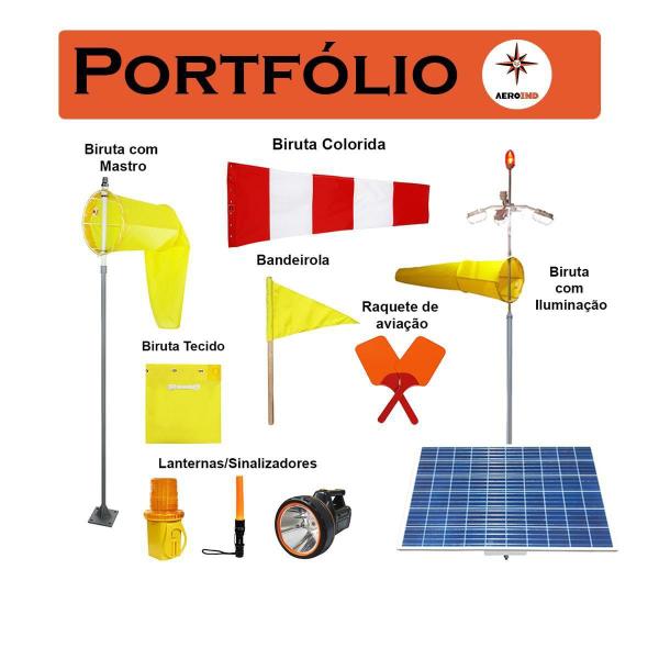 Imagem de Biruta Cone Indicador De Vento Refil 40 Cm Aeroind