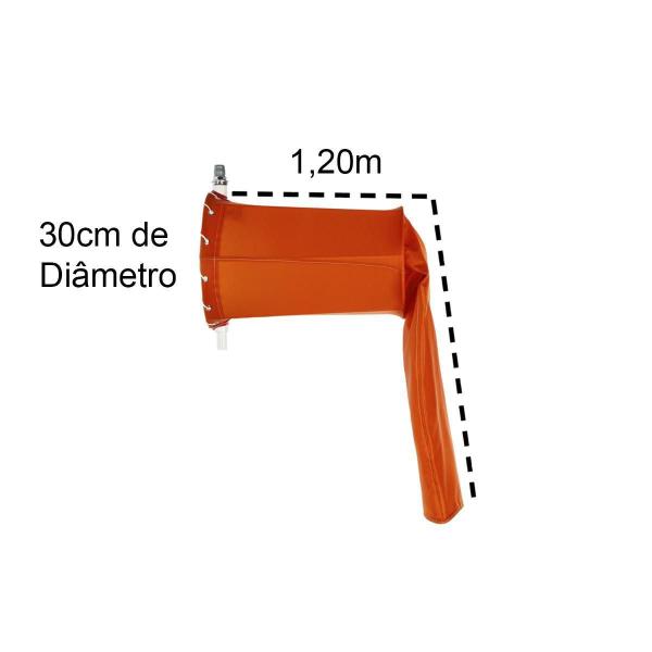 Imagem de Biruta - Windsock Conjunto Completo 30 Cm