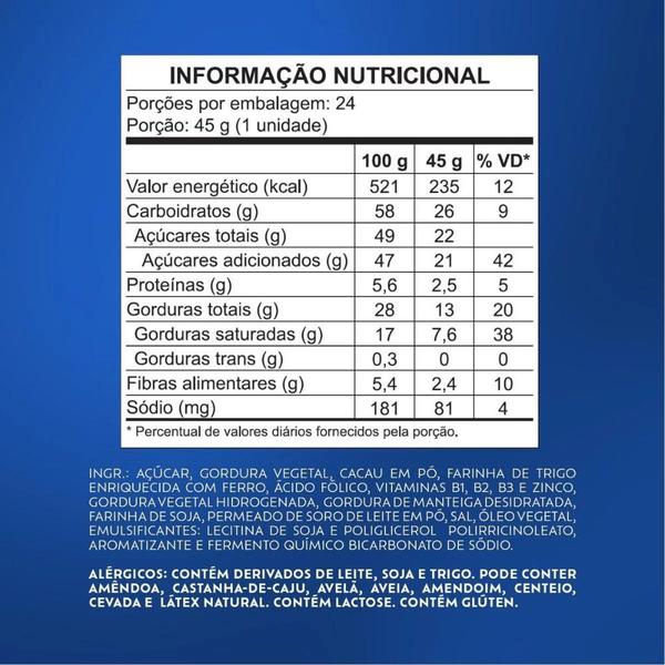 Imagem de Bis XtraOreo Lacta Display com 24 unidades de 45g