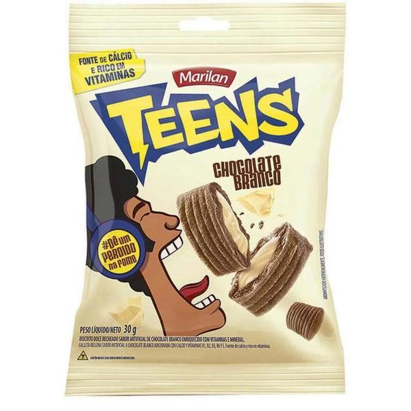 Imagem de Bisc teens chocolate branco 30g - BISCOITOS E TORRADAS