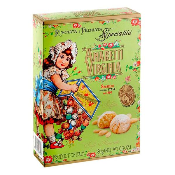 Imagem de Biscoito Amanteigado Amaretti Macio Virginia 180g