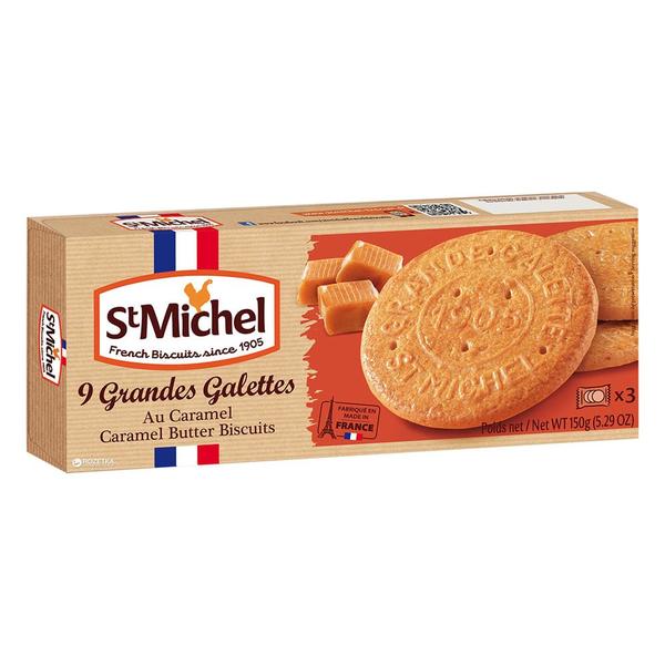 Imagem de Biscoito Amanteigado Caramelo St Michel 150g