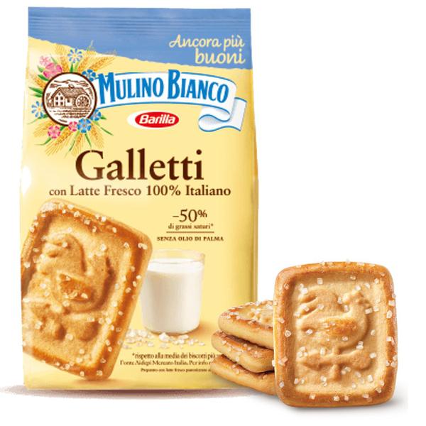 Biscoito Amanteigado Galletti MULINO BIANCO 350g Imagem de Biscoito Amanteigado Galletti MULINO BIANCO 350g