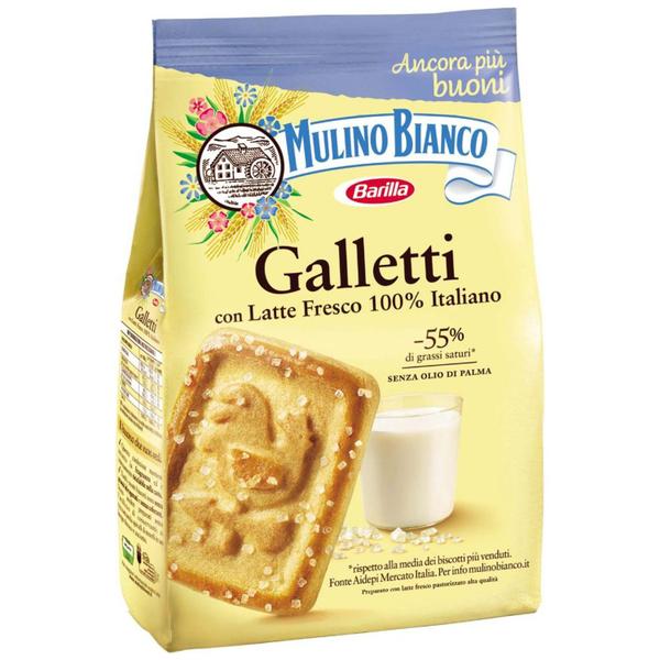 Biscoito Amanteigado Galletti MULINO BIANCO 350g Imagem de Biscoito Amanteigado Galletti MULINO BIANCO 350g