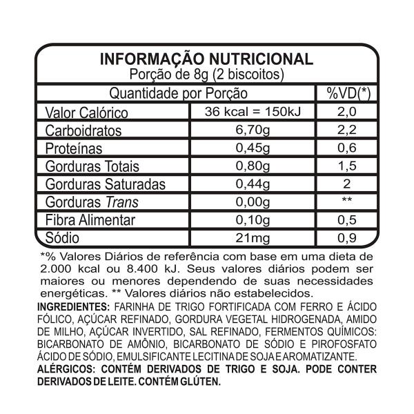 Imagem de Biscoito Amanteigado Leite Sachê - Single -  Caixa com 180 Unidades de 8g