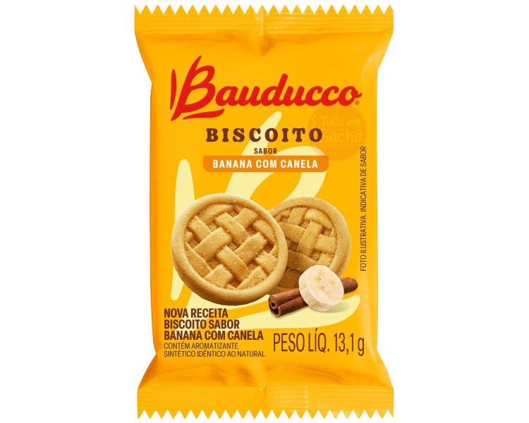 Imagem de Biscoito Bauducco 11,8g Sabor Banana Com Canela - 100 unidades