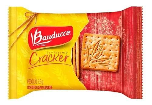 Imagem de Biscoito Bauducco Cream Cracker 370 Sachês - Caixa Fechada