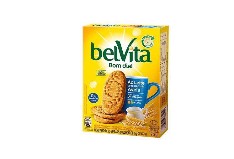 Imagem de Biscoito Belvita Ao Leite Com Aveia Com 5 Caixinhas De 75g