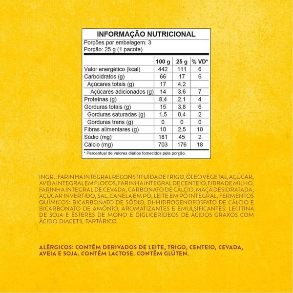 Biscoito BelVita Maçã E Canela Multipack 75g com 3 Unidades de 25g Imagem de Biscoito BelVita Maçã E Canela Multipack 75g com 3 Unidades de 25g