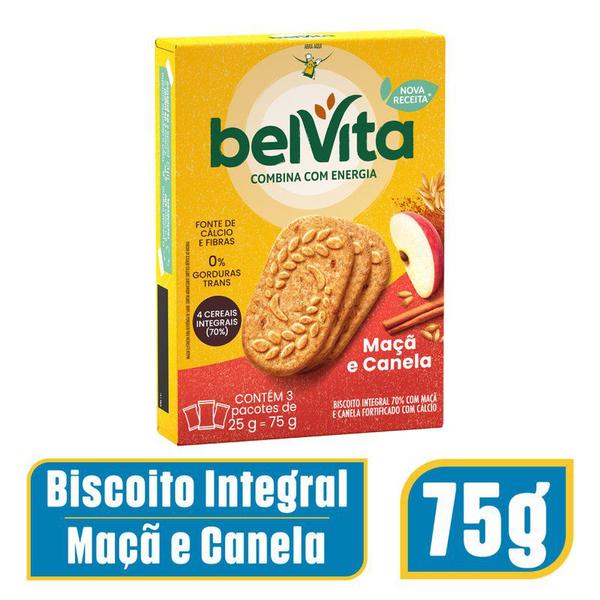 Biscoito BelVita Maçã E Canela Multipack 75g com 3 Unidades de 25g Imagem de Biscoito BelVita Maçã E Canela Multipack 75g com 3 Unidades de 25g