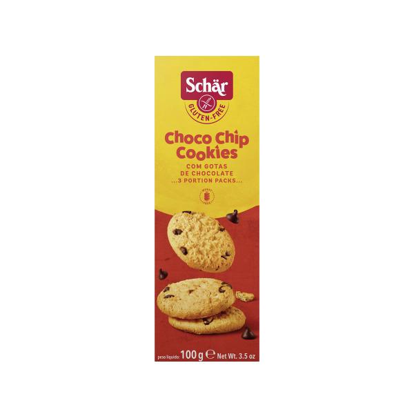 Imagem de Biscoito Choco Chip com Gotas de Chocolate 100g - Schar