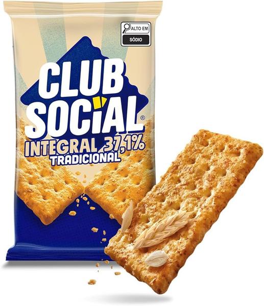 Imagem de Biscoito club social integral 24g c/ 6 unidades