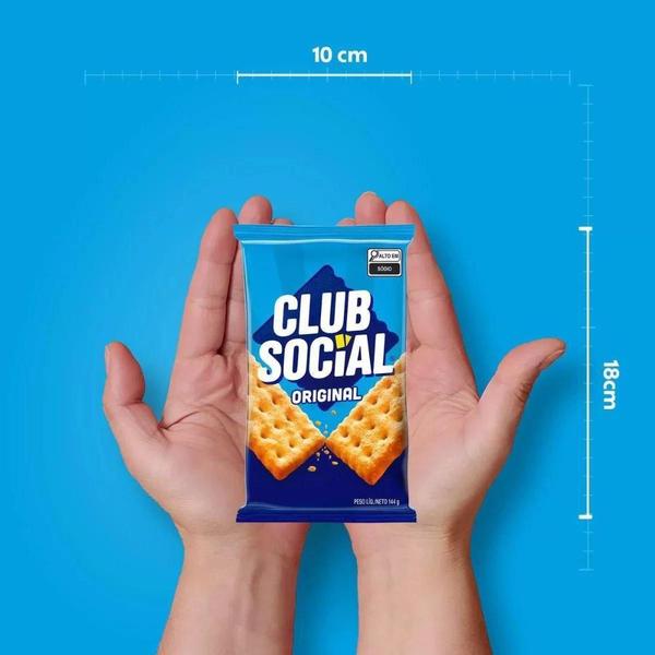 Imagem de Biscoito Club Social Kit 3 Packs De 144G - 6X24G