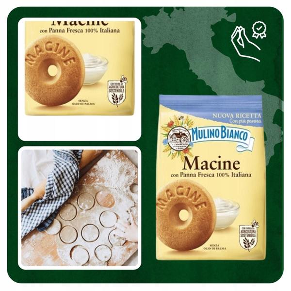 Imagem de Biscoito Com Creme Fresco Macine Mulino Bianco 350G