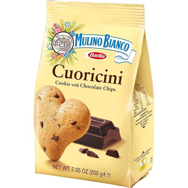 Imagem de Biscoito Com Gotas Cuoricini Mulino Bianco 200G