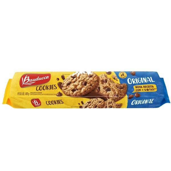 Imagem de Biscoito Cookies De Chocolate Bauducco