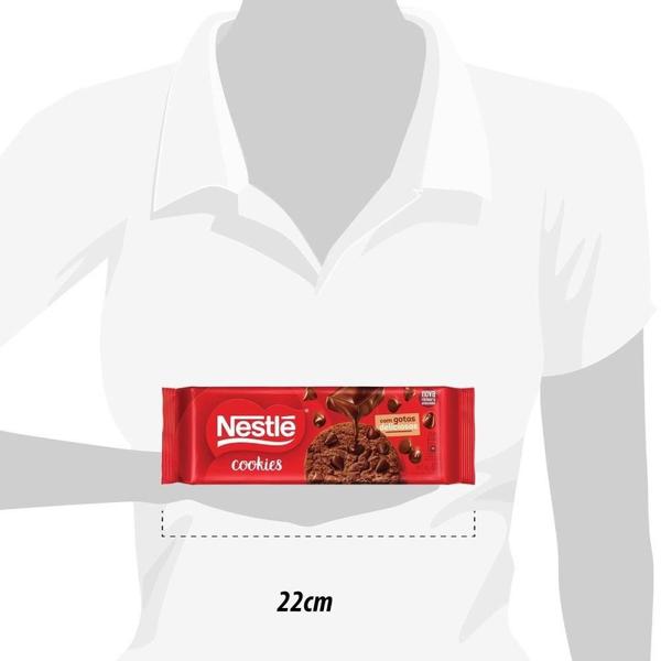 Biscoito Cookies Nestlé Classic Chocolate com Gotas de Chocolate 60g- Embalagem com 52 Unidades Imagem de Biscoito Cookies Nestlé Classic Chocolate com Gotas de Chocolate 60g- Embalagem com 52 Unidades