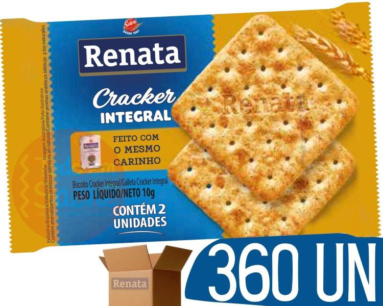 Imagem de Biscoito Cracker Integral Renata Sache 10G - 360 Und