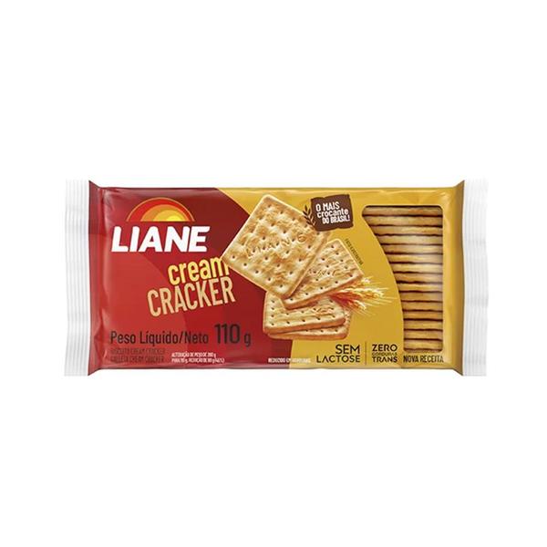 Imagem de Biscoito Cream Cracker Sem Lactose Liane 110g