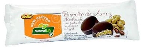 Imagem de Biscoito De Arroz Recheado Com Pasta De Amendoim Natural Life 40 g