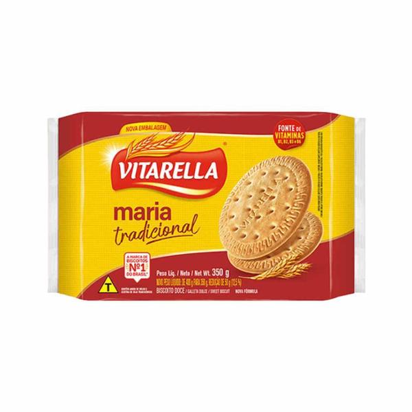 Imagem de Biscoito Doce Maria Tradicional 350g - Vitarella