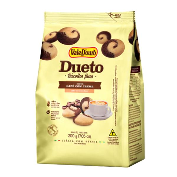 Imagem de Biscoito Dueto Vale D'Ouro Café com Creme 200g