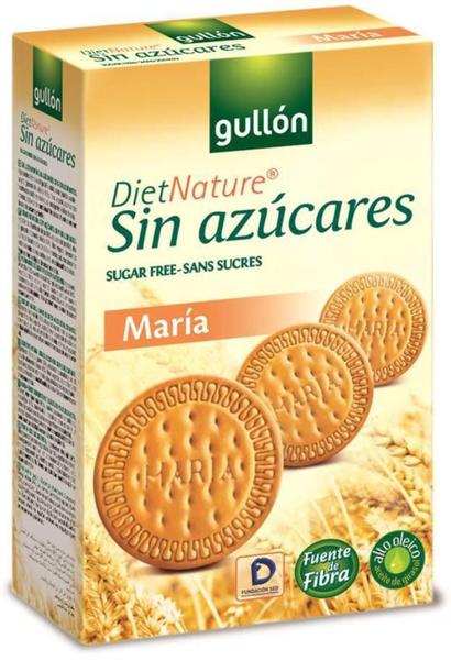 Imagem de Biscoito Espanhol Maria Diet Sem Açúcar 400G - Gullón