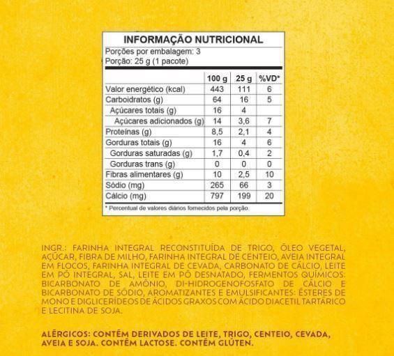 Biscoito Integral Leite Com Aveia Em Flocos Belvita 75G-20Cx Imagem de Biscoito Integral Leite Com Aveia Em Flocos Belvita 75G-20Cx