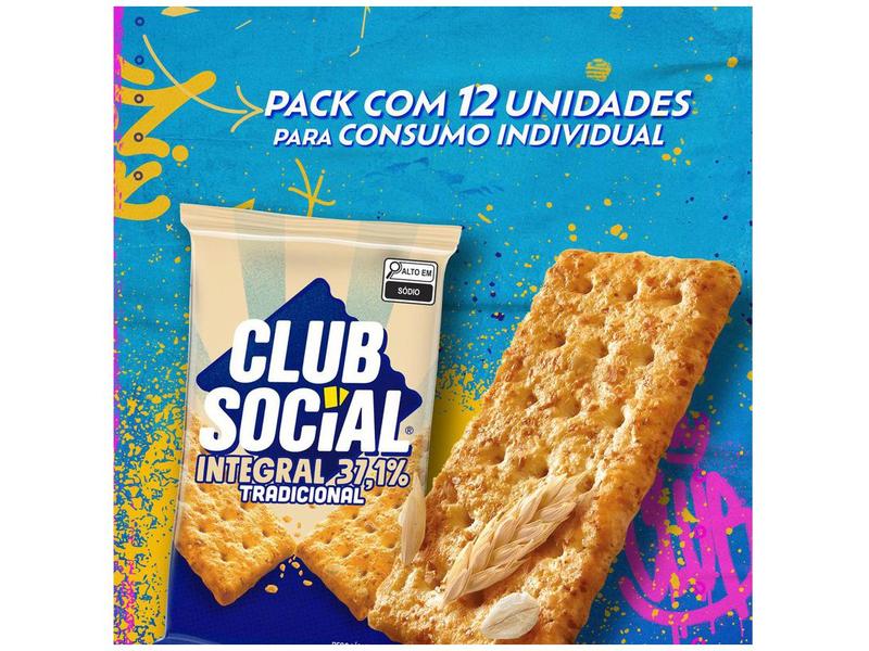 Imagem de Biscoito Integral Tradicional Club Social