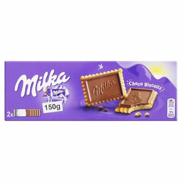 Imagem de Biscoito milka choco biscuit 150g