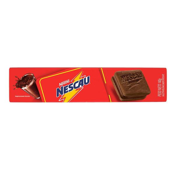 Imagem de Biscoito Nestlé Nescau Recheado 140g