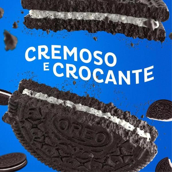 Imagem de Biscoito Oreo Recheado Baunilha Tradicional Kit 3un de 36g