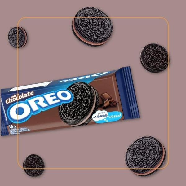 Imagem de Biscoito Oreo Recheado Chocolate Individual 36G