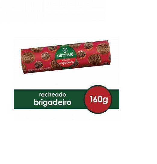 Imagem de Biscoito Piraquê Recheado Brigadeiro 160G- 80Un