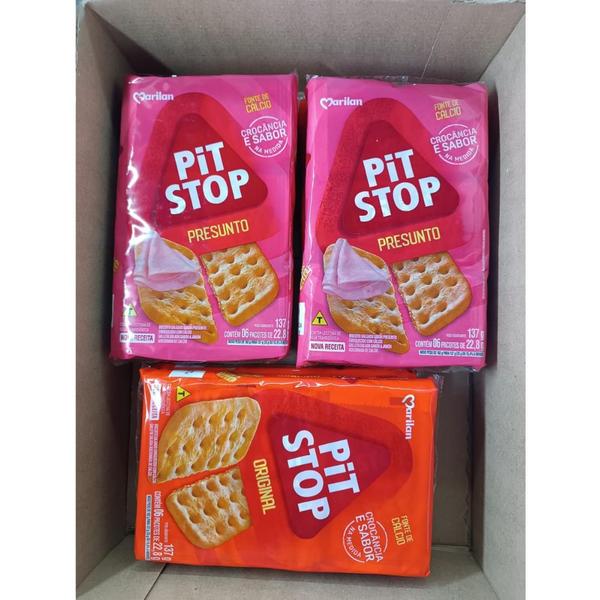 Imagem de  Biscoito Pit Stop Marilan Kit C/ 6 Un 1007 Gamer