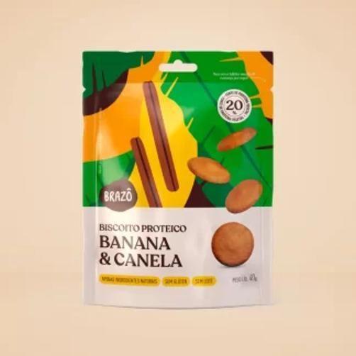 Imagem de Biscoito Proteico Banana E Canela Brô 40G