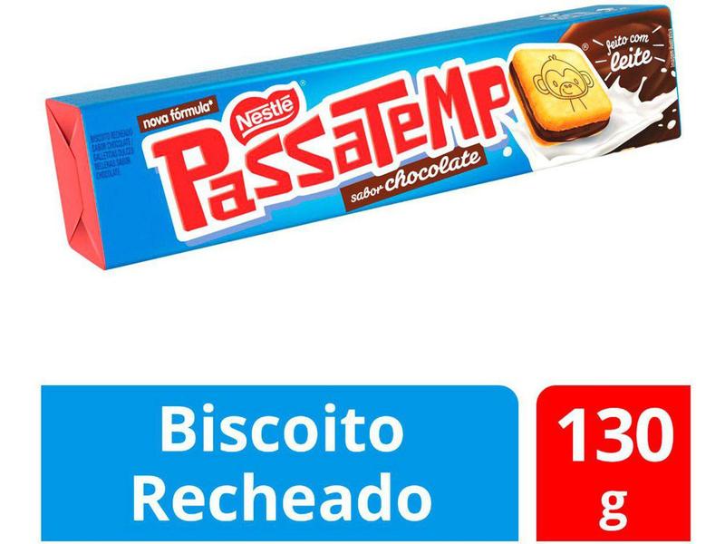 Imagem de Biscoito Recheado Chocolate Passatempo 130g