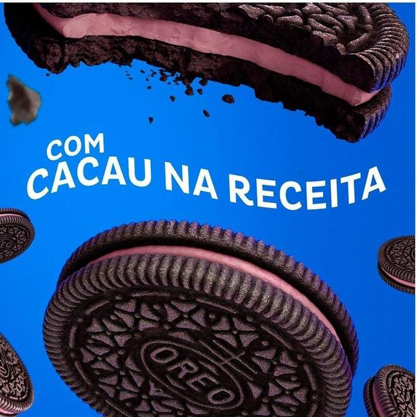 Imagem de Biscoito Recheado Oreo Milkshake de Morango 90g Embalagem com 48 Unidades