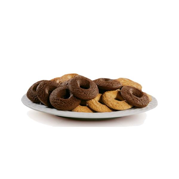 Imagem de Biscoito Rosquinha De Chocolate Panco 500 G Kit 18