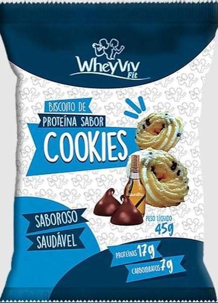 Imagem de Biscoito Sabor Cookies Wheyviv Fit 45g