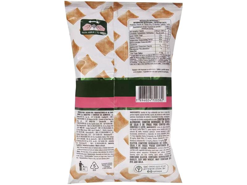 Biscoito Salgadinho Presunto Piraquê - 100g Imagem de Biscoito Salgadinho Presunto Piraquê - 100g