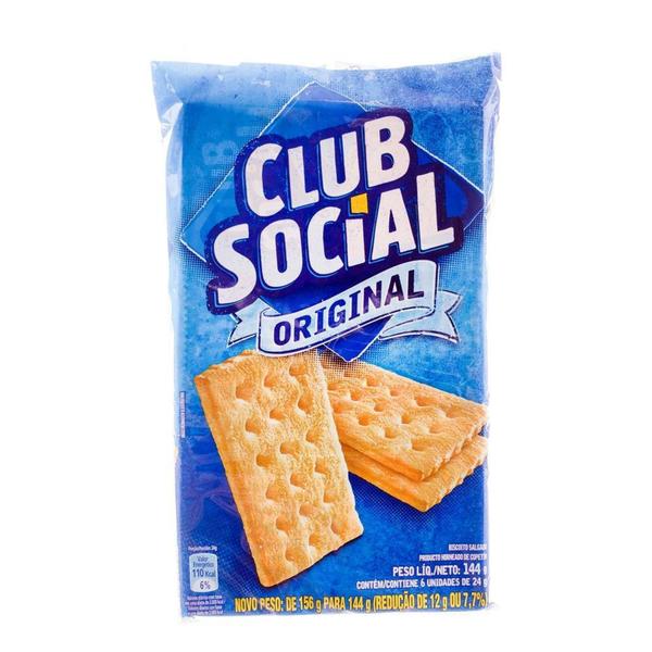 Imagem de Biscoito Salgado Club Social Original 144G