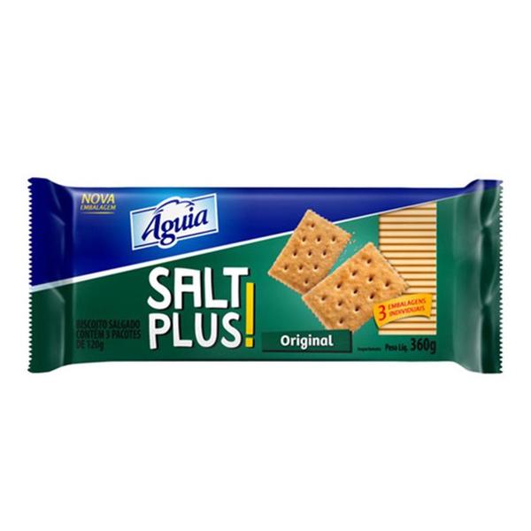 Imagem de Biscoito Salgado Salt Plus Aguia Original 360g