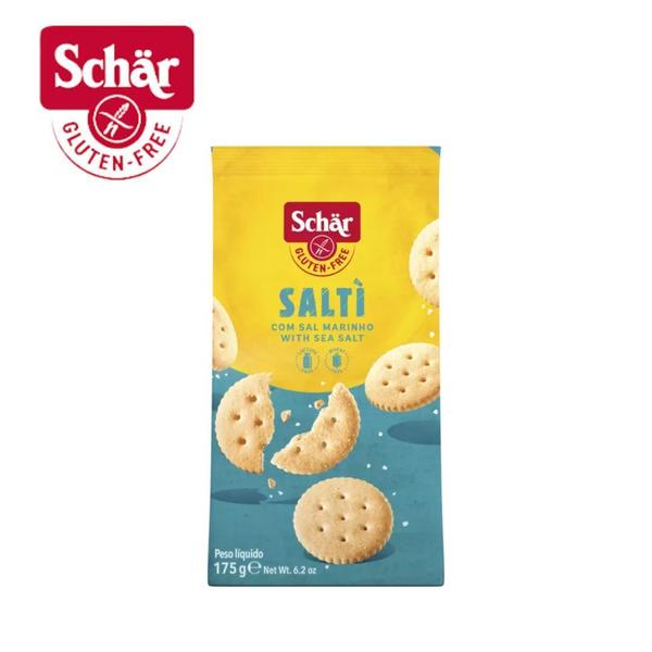 Imagem de Biscoito saltí com sal marinho Dr. Schar 175g