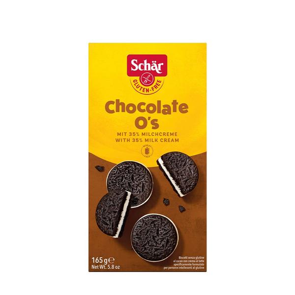 Imagem de Biscoito Schar De Chocolate Recheado E Creme De Leite Sem Glúten 165g