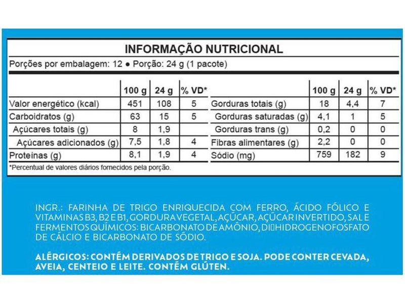 Imagem de Biscoito sem Recheio Original Club Social - Embalagem Econômica 24g Cada 12 Unidades