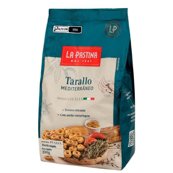 Imagem de Biscoito Tarallo Mediterrâneo La Pastina 200g