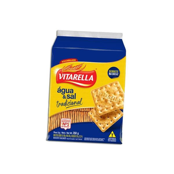 Imagem de Biscoito Vitarella Água E Sal Kit 5