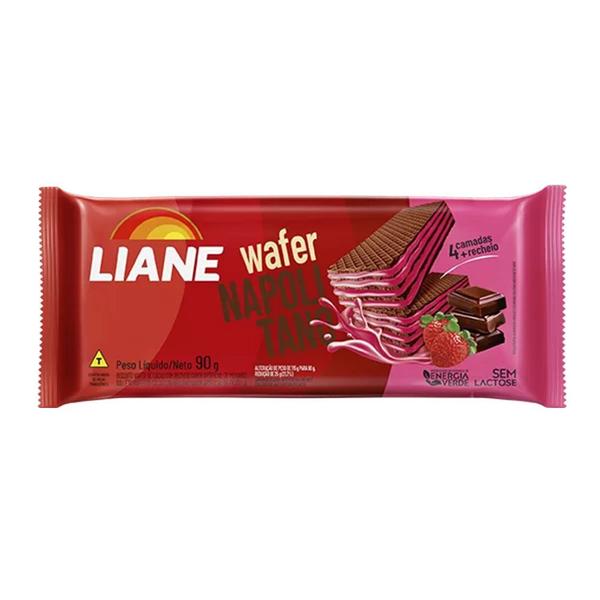 Imagem de Biscoito Wafer Napolitano Sem Lactose Liane 90g